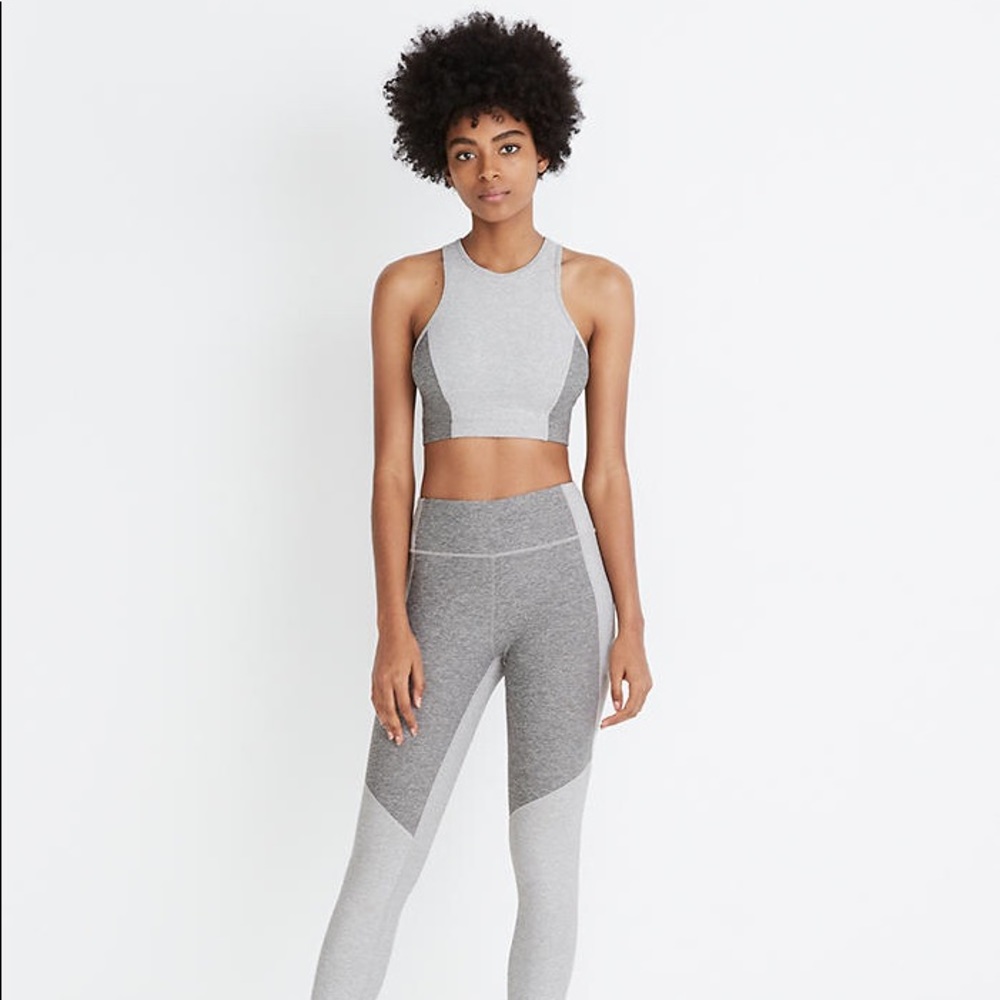 ❌SOLD❌ Outdoor Voices Athena Crop Top In Dove/Ash